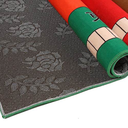 桌布棋牌室方形麻将手搓家用桌布棋牌室桌布台面桌垫降噪四方消音 - 图0