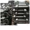 Customizable mining forged scraper dumbbell pins Scraper accessories quenching and tempering heat treatment strength dumbbell pins