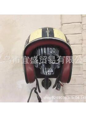 跨境独立鬼头壁饰可拆卸树脂工艺品摆件骷髅头骨头万圣节氛围摆件
