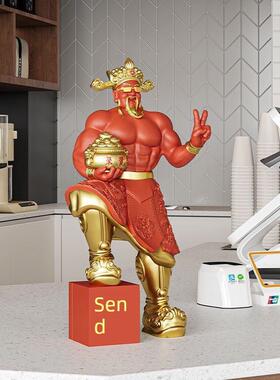 【新肌财神摆件、客厅办公室礼品、前台财神摆件、开业、乔迁。