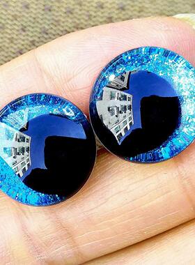 20pcs/lot 3D Glitter Safety Eyes For Toys Amigurumi Trapezoi