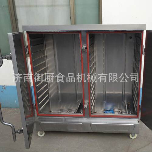 厂家直供商用蒸饭箱食堂蒸包子米饭双门电加热蒸饭柜 - 图2