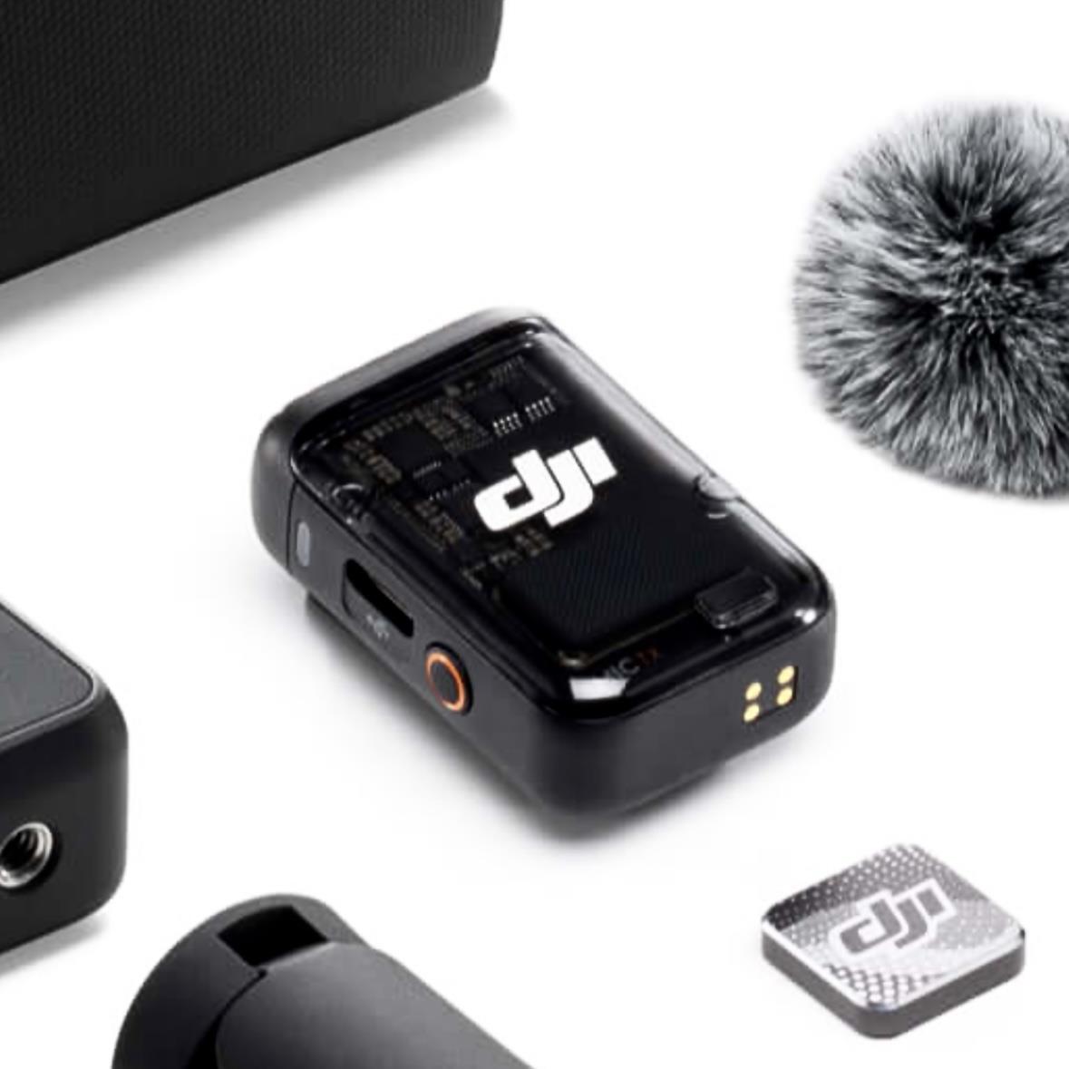 DJI/大疆Mic 2无线麦克风发射器Pocket3专用一拖二直播收录音配件 - 图3