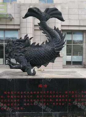 铜赑屃雕塑黄铜瑞兽摆件龙生九子各种铜动物828