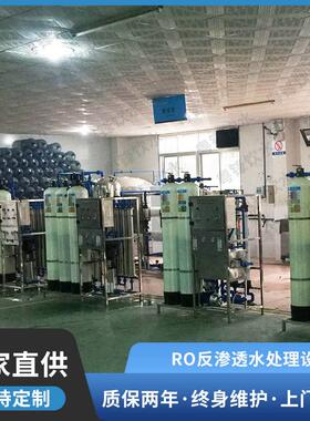 定制工业纯净水制水设备RO反渗透水处理系统净水设备直饮水机器