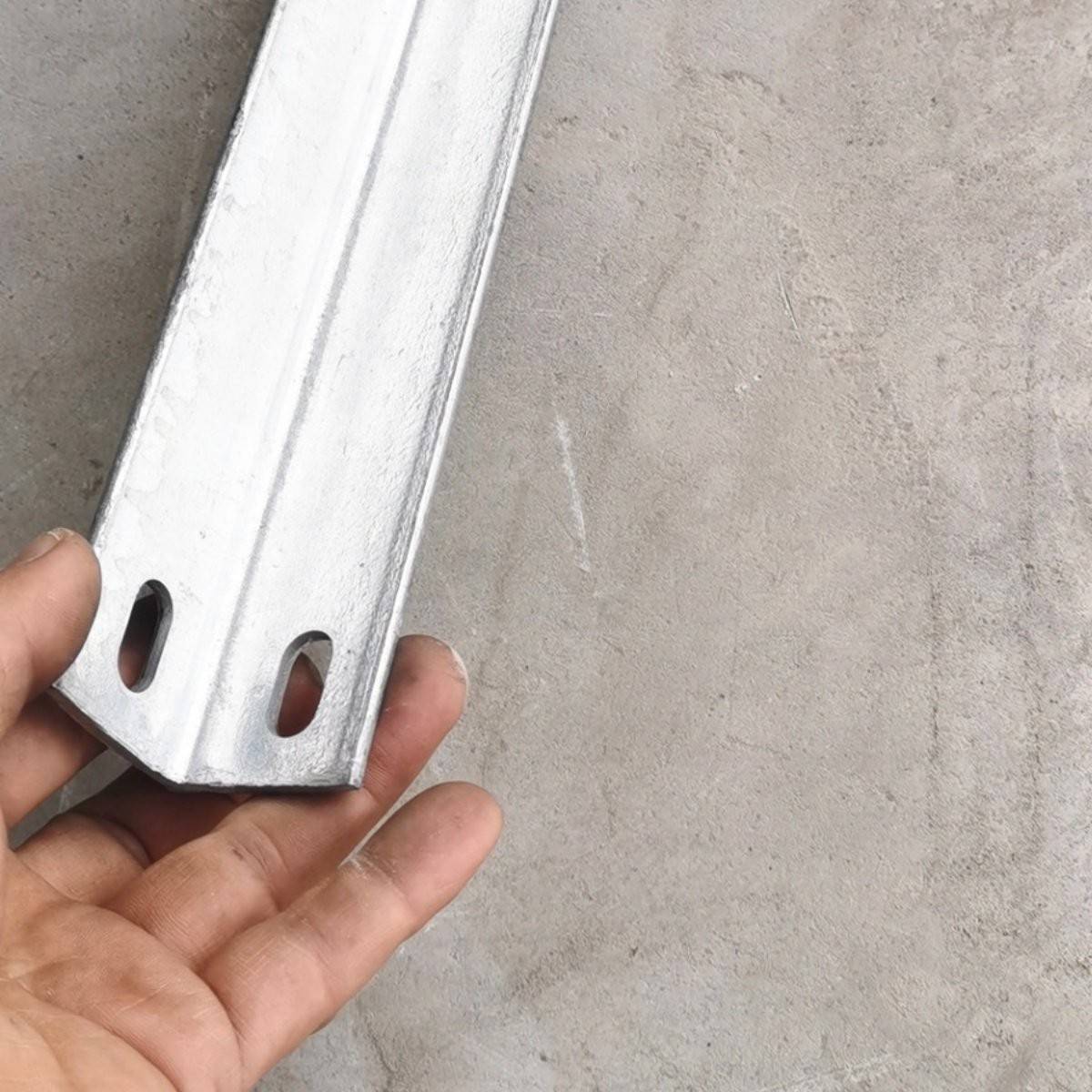 Grounding pile angle steel hot-dip galvanized grounding pole galvanized angle iron home grounding street light monitoring security pole grounding pole