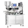 ZONESUN lotion, face cream, fully automatic filling and capping machine, shampoo, multi-station piston filling machine, locking machine