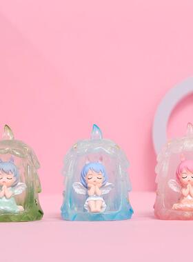 新款直销安妮宝贝祈祷梦幻星星灯可爱小夜灯少女卧室床头装饰品儿