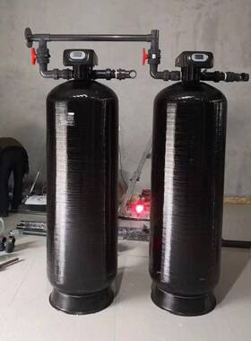 1T全自动润新软化水设备离子交换树脂软水机锅炉除水垢软水器