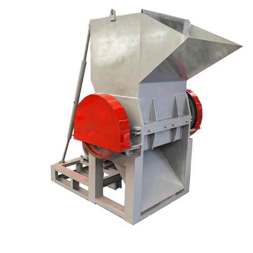 大蓝桶工业废料破碎机600型塑料粉碎机 PE瓶水电管材塑料桶水果筐 - 图3