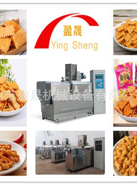 盈晟油炸锅巴膨化机 网红花椒锅巴生产线 油炸食品膨化机 膨化机