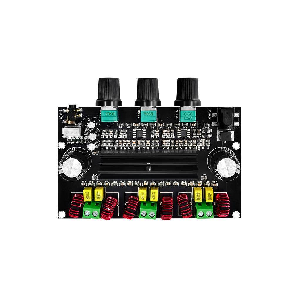 XH-M573 大功率2.1声道TPA3116D2数字功放板80W+80W+100W,淘宝优惠券,粉丝福利购,淘宝优惠卷