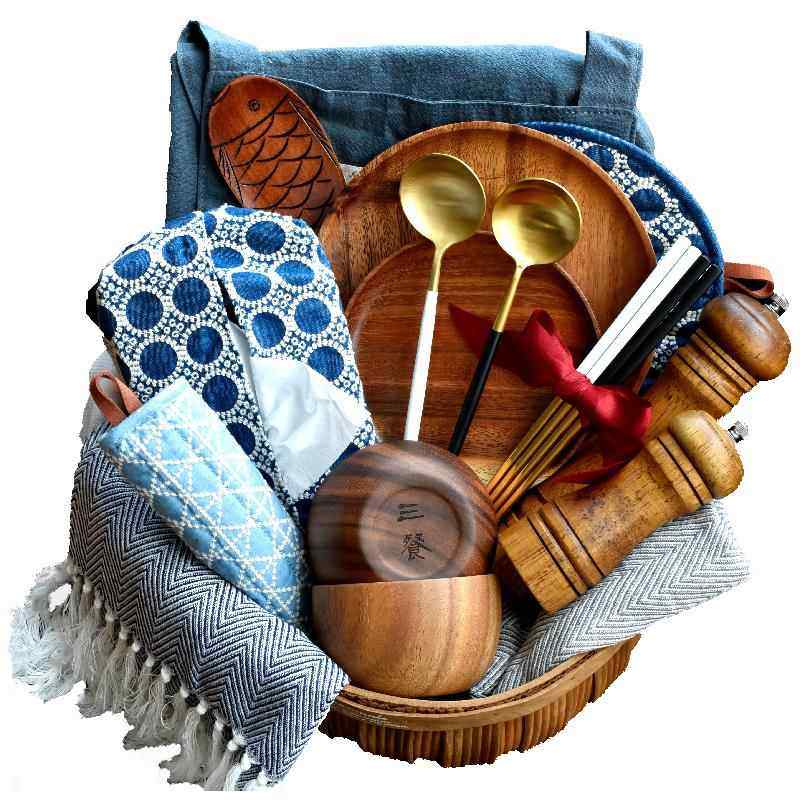 正品乔创意新婚具礼物送新人夫妇闺蜜搬家居迁新结婚礼品实木碗餐,淘宝优惠券,粉丝福利购,淘宝优惠卷