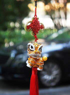 广府醒狮文化特色手工舞狮中国结艺挂件 中国传统礼物出国送老外