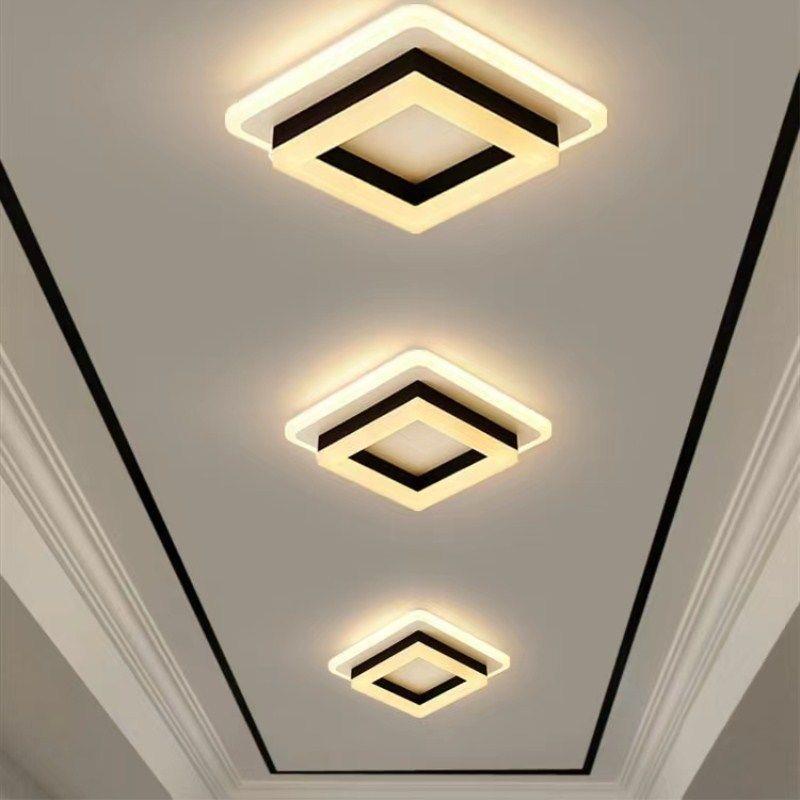 Modern simple light luxury aisle light corridor light led spotlight downlight entrance hall light balcony internet celebrity entrance light