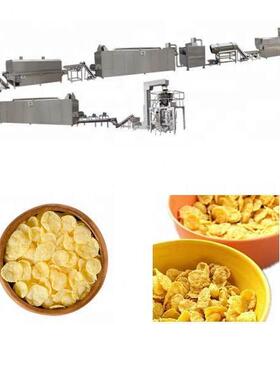无糖老人食品早餐方便玉米片粥生产线谷物圈休闲食品谷物加工机械