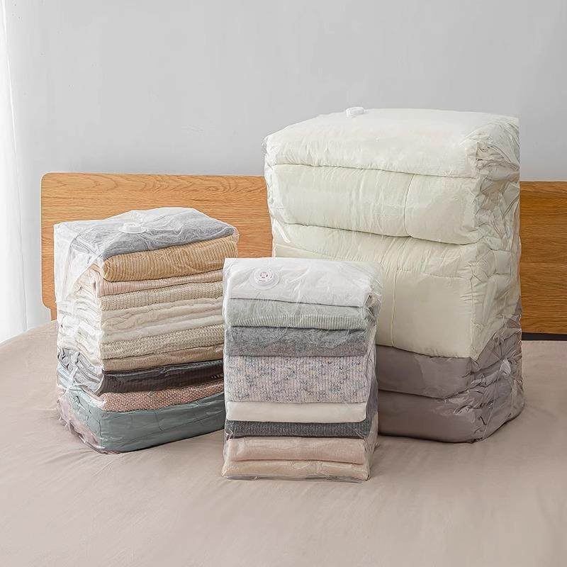 2个按压排气 免抽气真空立体压缩袋收纳袋衣服被子专用羽绒服袋子,淘宝优惠券,粉丝福利购,淘宝优惠卷