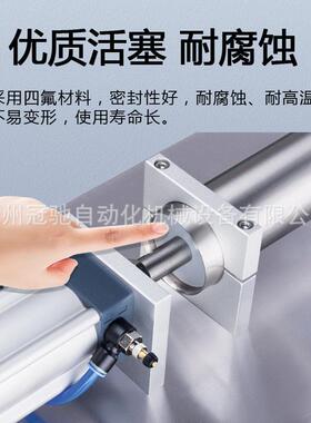 冠驰卧式头气动膏体灌装机自动定量灌装机化妆品蜂蜜灌装机