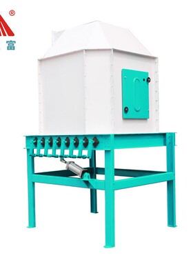 恒富机械逆流式冷却设备物料温散热冷却器降温除湿效果好