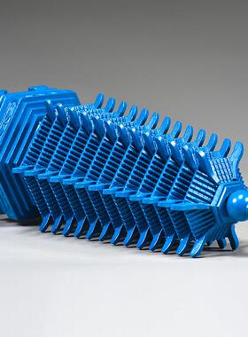 蓝色桃木雕刻十三层文昌塔摆件实木13层文昌塔客厅书房装饰工艺品