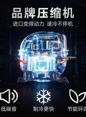 台式阶梯柜冷藏展示柜不锈钢抗菌内胆商用熟食凉菜鸭脖保鲜展示柜