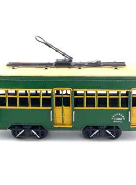 覆古铁艺大连有轨电动自行车201路创意工艺礼品摆饰旅游纪念品家