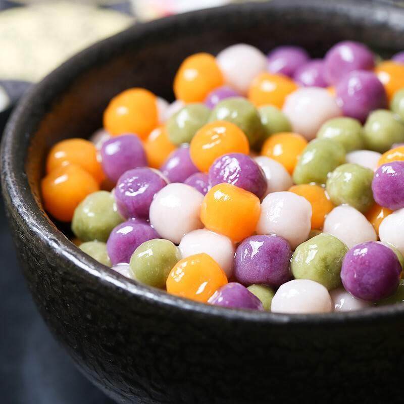 西米芋圆珍珠奶茶店专用商用椰果红豆三色丸子大鲜芋仙烧仙草配料,淘宝优惠券,粉丝福利购,淘宝优惠卷