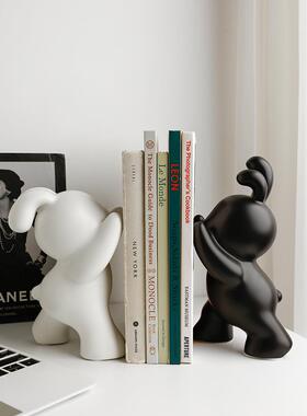 卡通原创简约现代厅桌YJB面办公朋室装兔子客可爱酒柜装饰送给友