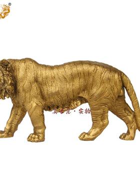 真古铜虎饰铜虎饰生肖虎饰铜山虎工艺品饰品