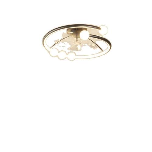 客厅风扇灯2250新款室餐厅电扇一体吸顶卧灯现代简约家吊586用扇 - 图3