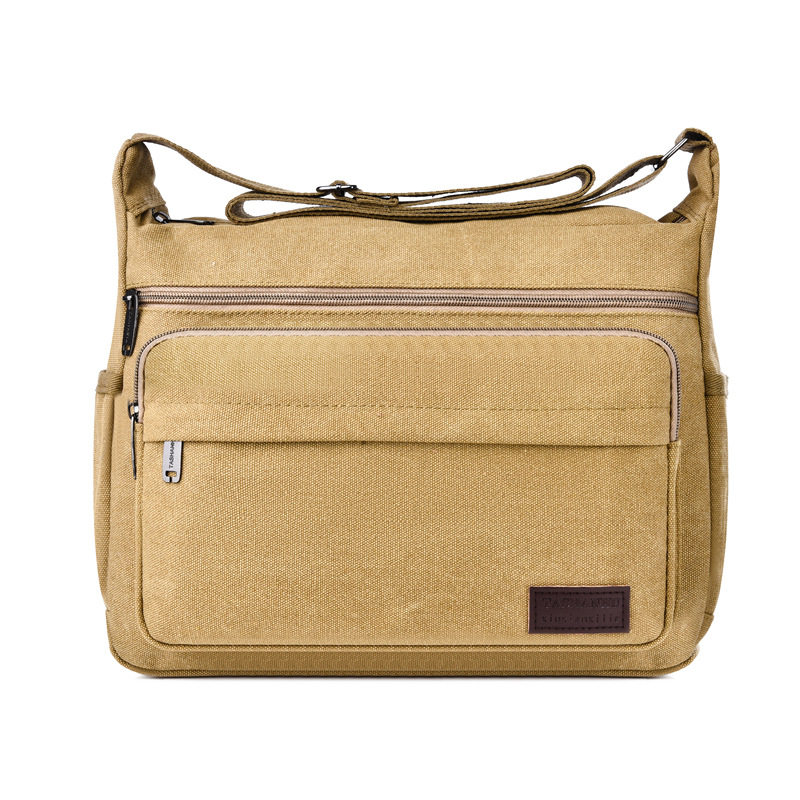 Cross-border convenient canvas size labor insurance men's bag