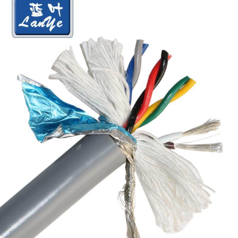 TRVVPS双绞耐折高柔性拖链屏蔽线RVSP2 4 6芯0.3 0.5 1.0 1.5平方 - 图2