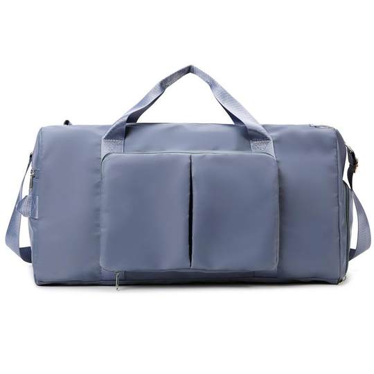 可折叠旅行包时尚单肩大容量短途行李袋健身包手提干湿分离收纳包