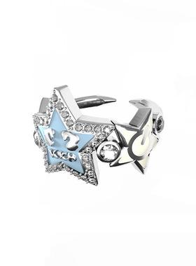 LOVE SWITCH LUCKY STAR 爱意开关 幸运星戒指 街头说唱嘻哈