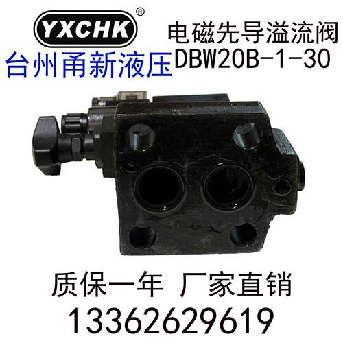 DBW10B-1-30电磁溢流阀DBW20B 30B电磁先导溢流阀YXCHK甬新液压 - 图0