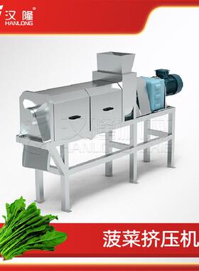 商用不锈钢菠菜脱水榨汁果蔬双螺旋挤压榨汁机果蔬压榨机厂家直销