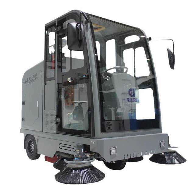Sweeper ຂັບລົດ sweeper ພະລັງງານໃຫມ່ກອງປະຊຸມຊຸມຊົນຂະຫນາດນ້ອຍ sweeper ຖະຫນົນໄຟຟ້າ