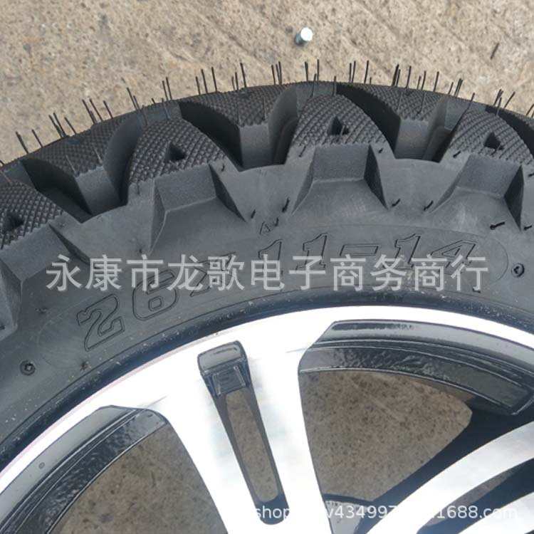 四轮摩托车轮胎 沙滩车26X11-14寸耐磨公路越野真空山地胎 - 图1