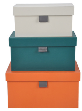 法式中古脏衣篓收纳篮带盖收纳箱收纳盒整理盒储物盒收纳筐朱伊纹