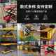 Special offer manual lift 785 trolley flat foot pedal hydraulic mobile high loading and unloading truck small scissors and lifting