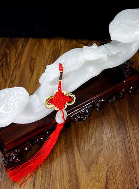 天然玉石客厅玉如意貔貅摆件送礼乔迁创意玄关家居客厅吉祥物装饰