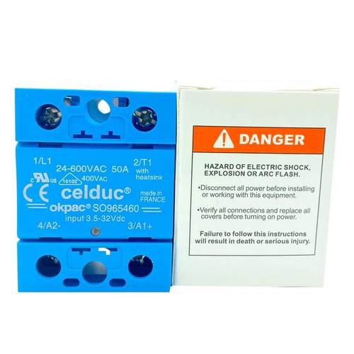 赛德Celduc固态继电器SO965460 SO963460 SO967460直流控交流单相 - 图2