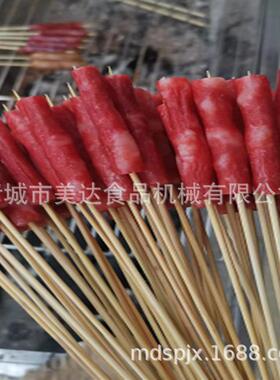 美达食品机械灌肠机液压自动灌肠设备肉片肉丝肠灌肠加工设备