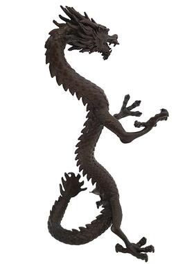 厂家直销合金祥龙抱珠水晶底座支架摆件金色黑色水晶球金属托盘
