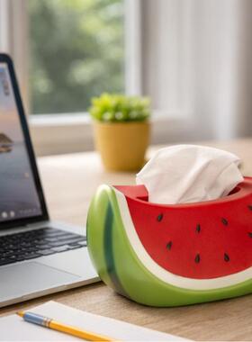 如意柿子摆件玄关客厅装饰摆件