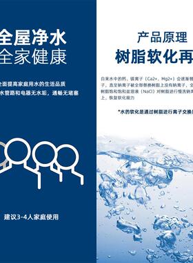 砾鼎工业软水机1吨/时大流量水处理设备中央软水树脂过滤净水系统