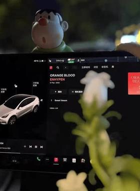 手办胖虎摆件办公桌桌面客厅家居饰品公仔玄关装饰品呆萌家居装饰