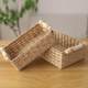Hand-woven storage basket storage basket porch storage box wooden basket snack mask storage box household basket