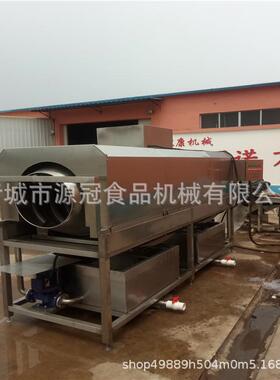 多功能洗袋机 小型包装袋清洗机 鸡腿 海产品滚筒清洗设备 源冠