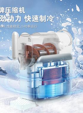 跨境直销 AS3雪泥机110v美规可做雪融机雪泥冰沙奶昔多功能奶昔机
